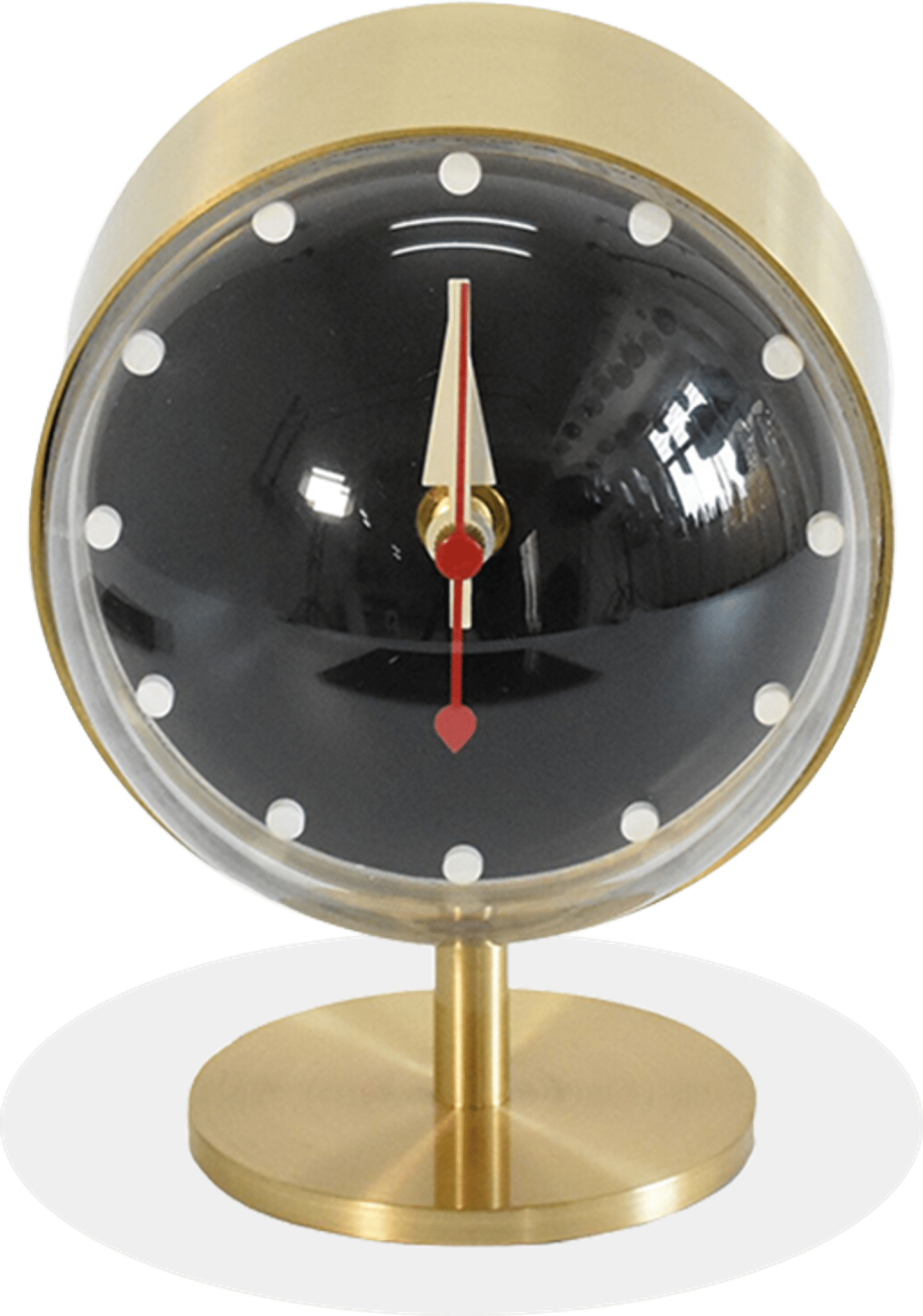 Horloge de nuit Brass image.