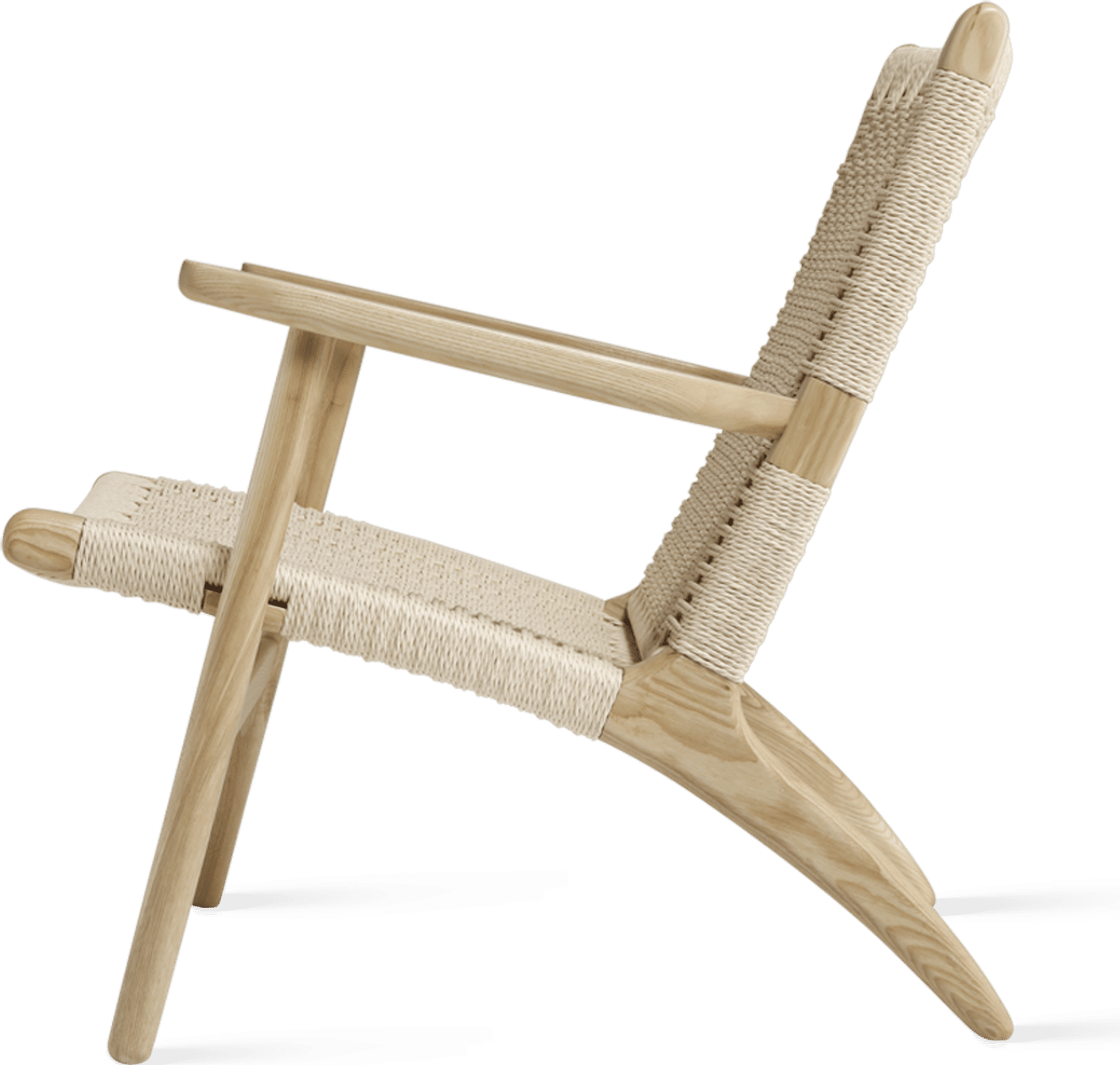 CH25 Easy Chair Solid Ash /Natural image.