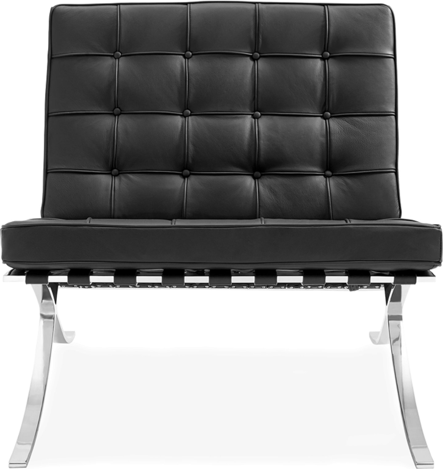 Barcelona Chair Italian Leather/Black image.