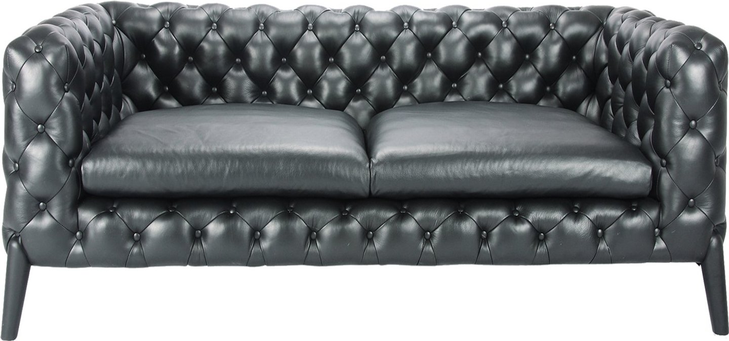 Windsor 2-Sitzer Sofa Premium Leather/Black  image.