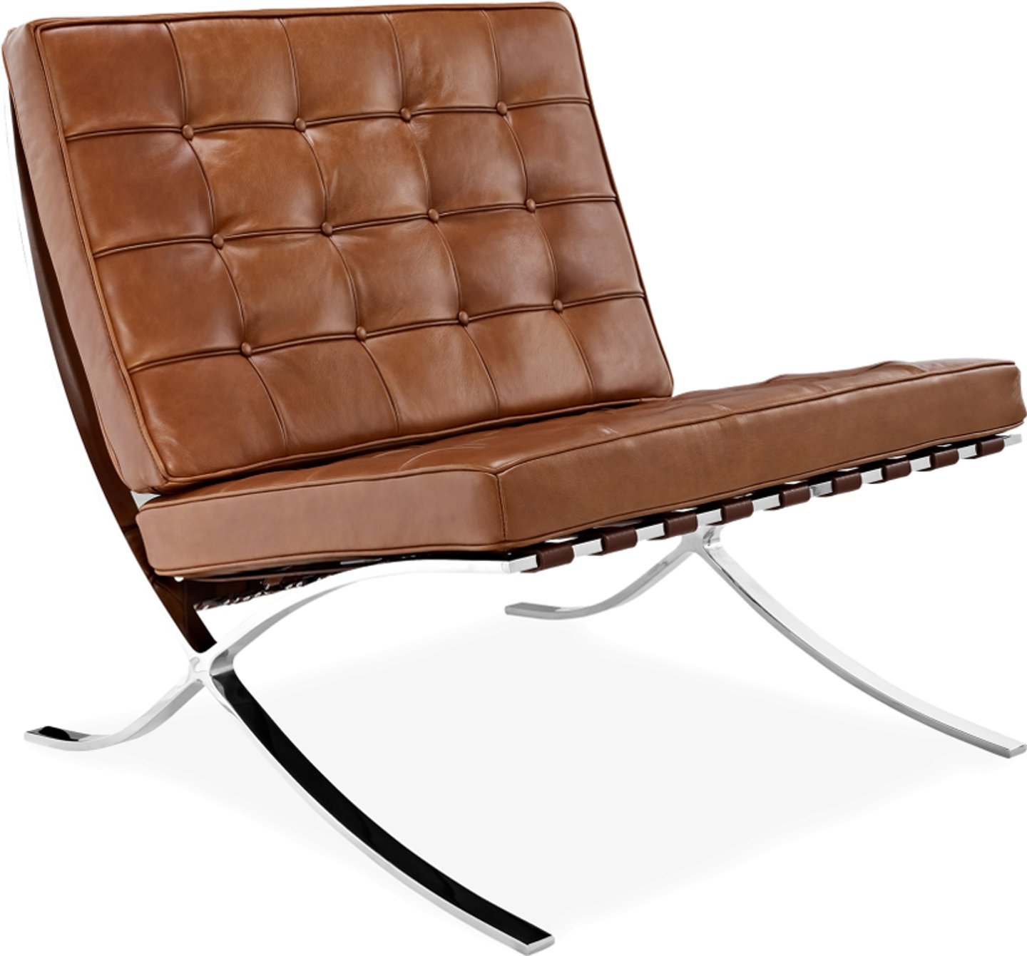 Chaise Barcelona Premium Leather/Dark Tan image.