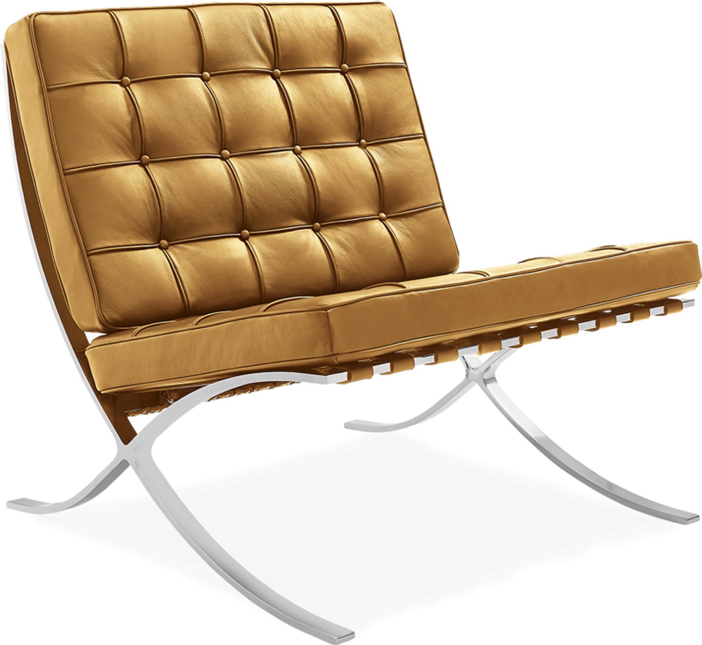 Barcelona Chair Italian Leather/Terracota image.