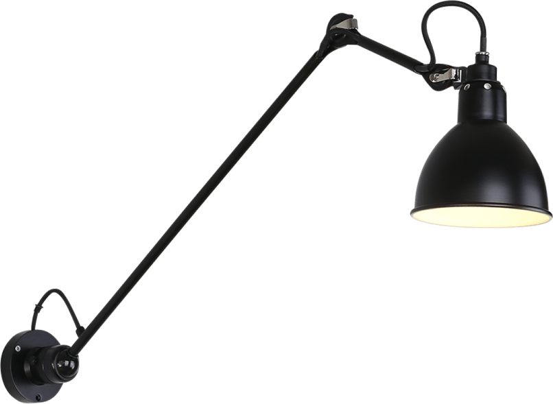 Lamp Grass 304 L 60 Style Wandlamp Black image.