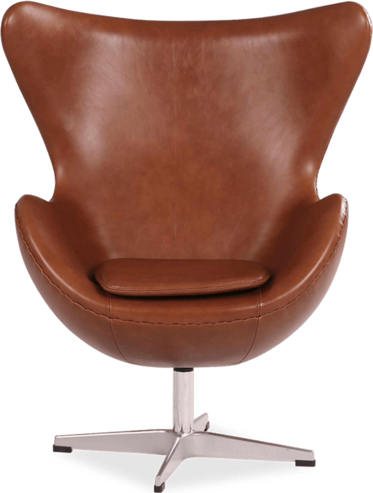 Kinder Ei Stoel Premium Leather/Dark Tan image.