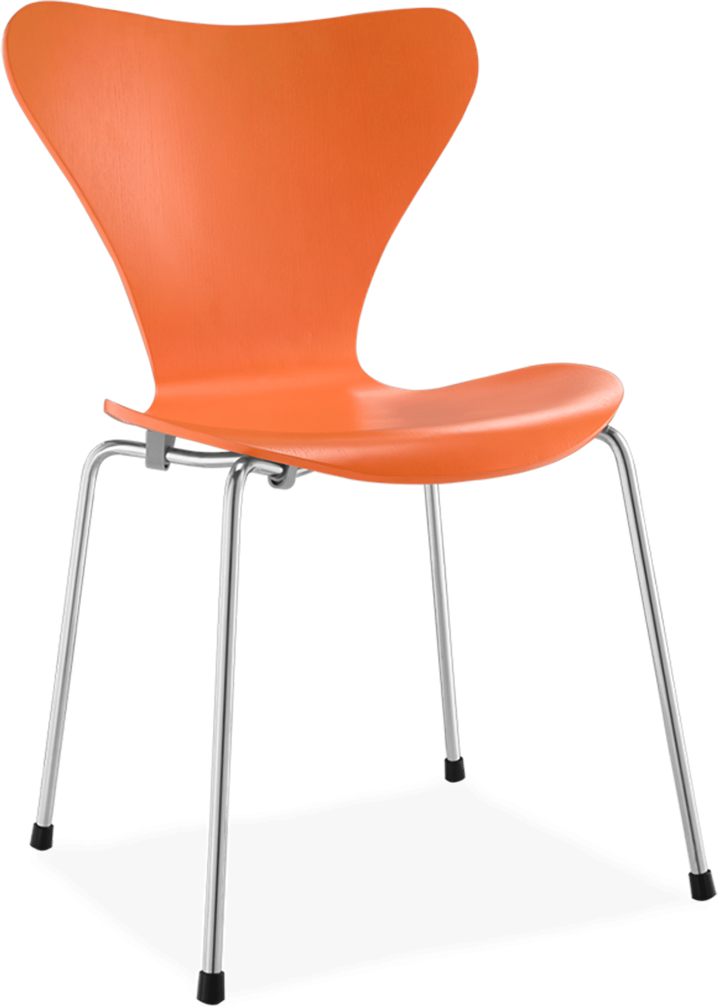 Chaise de la série 7 Plywood/Orange image.