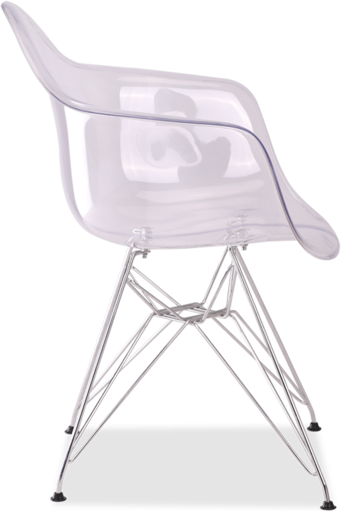 Gjennomsiktig stol i DAR-stil Clear image.