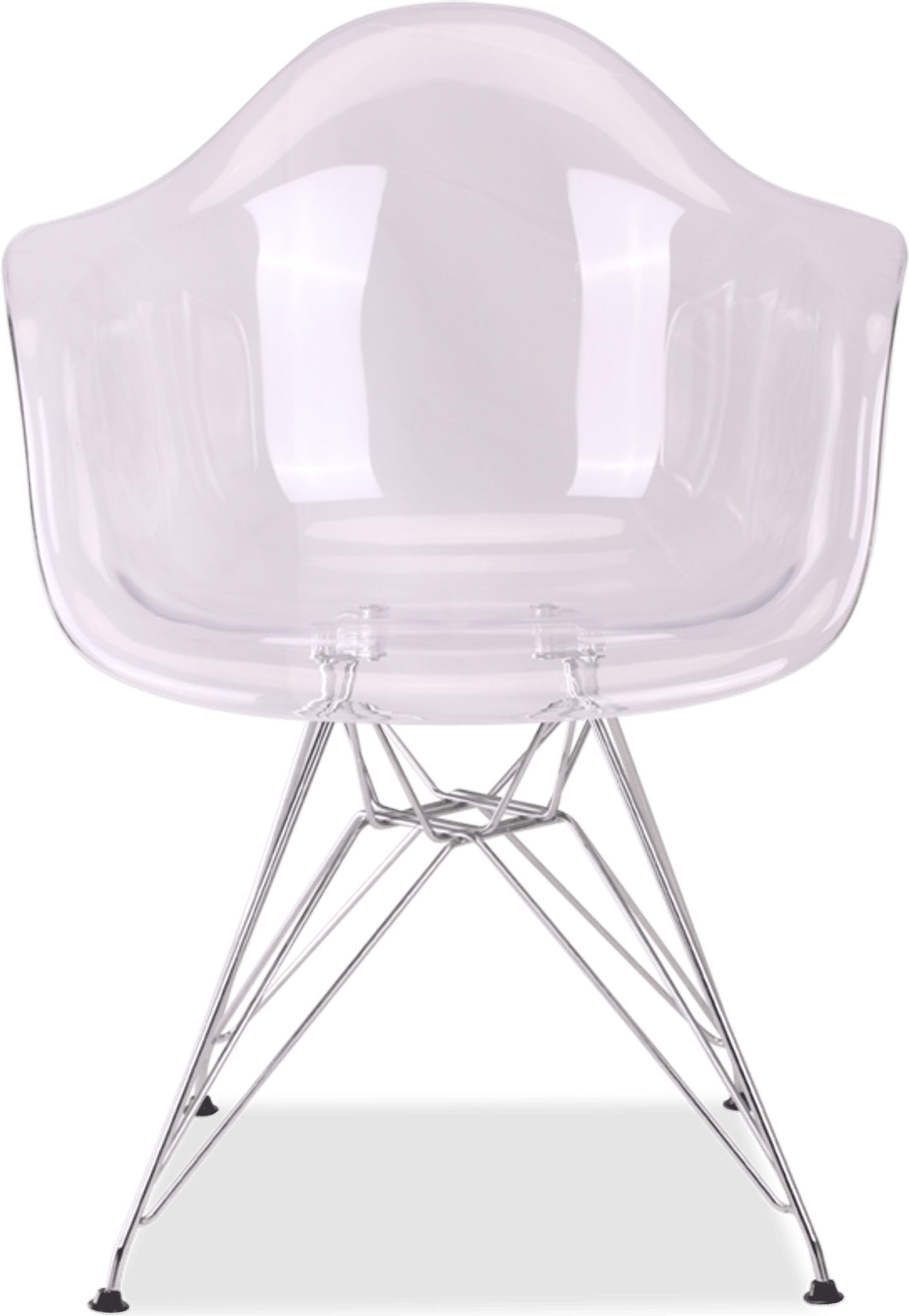 Gjennomsiktig stol i DAR-stil Clear image.