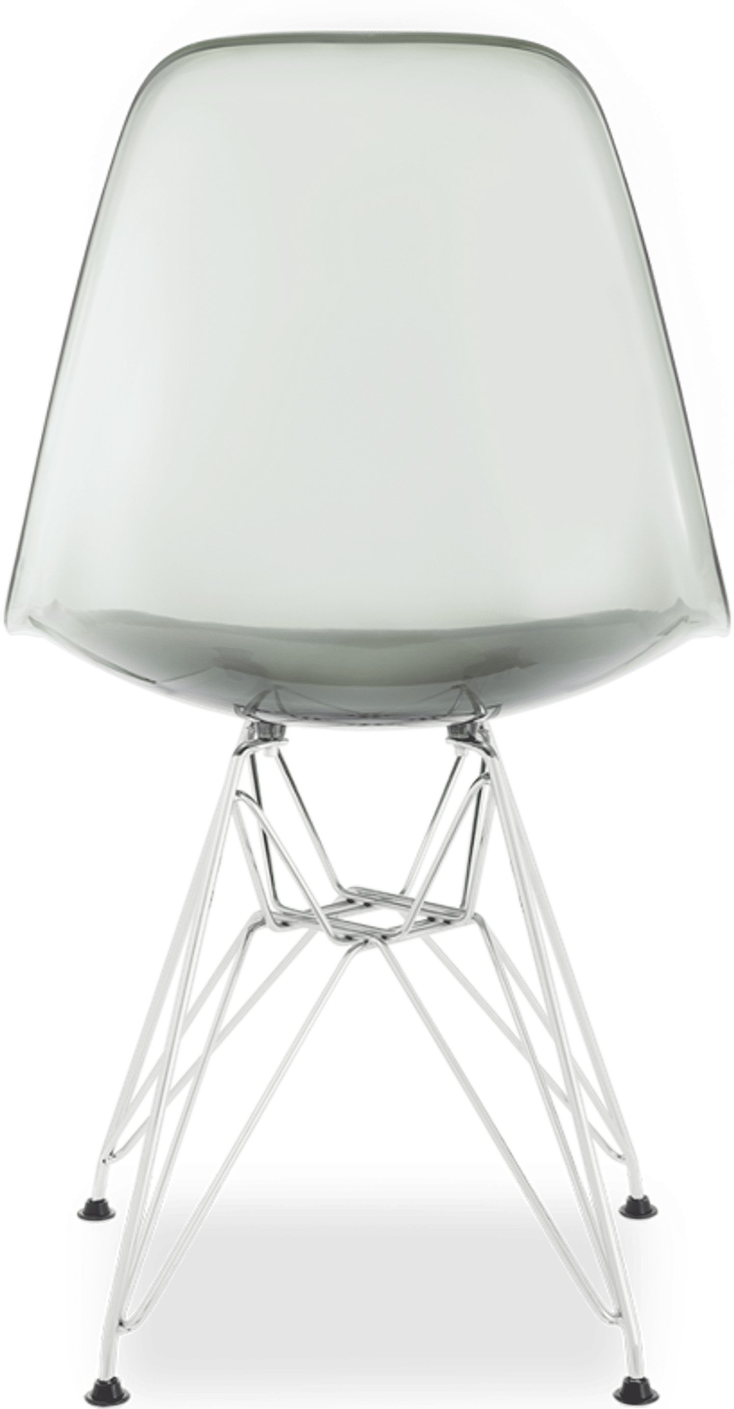 Chaise transparente de style DSR Grey Transparent image.