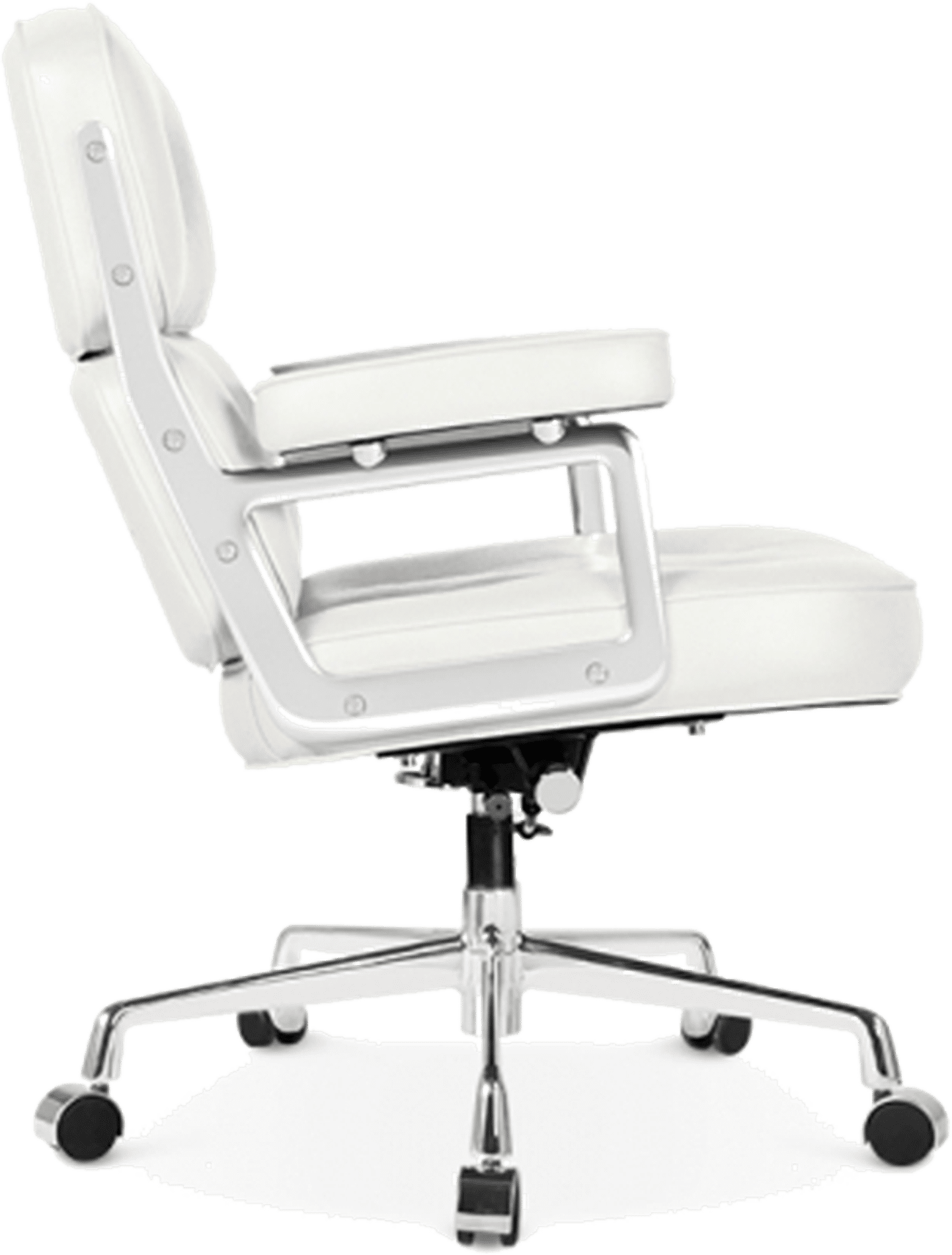 Eames Style ES104 Lobby Chair White image.