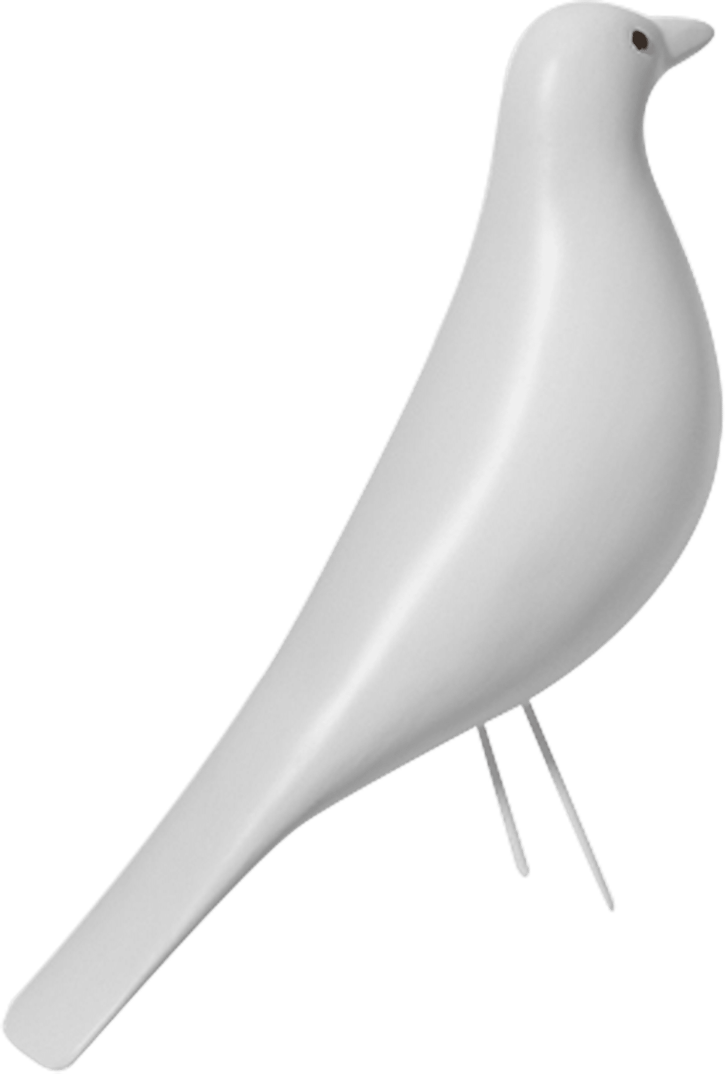 Uccello di casa in stile Eames Wihte image.
