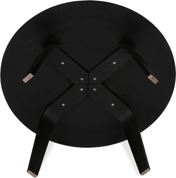 Tavolino in compensato stile Eames Black image.