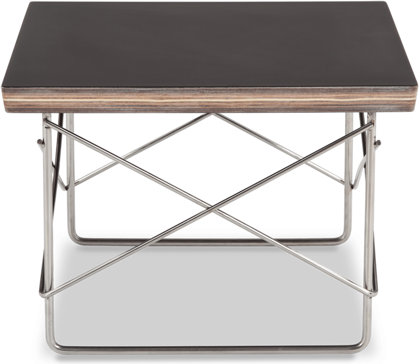 Tavolino LTR in stile Eames Black image.
