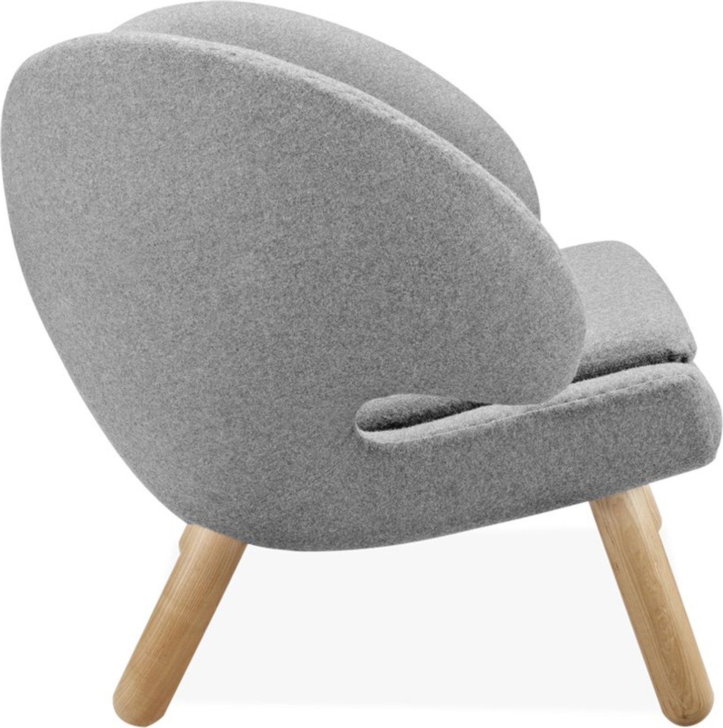 Chaise Pélican Light Pebble Grey image.