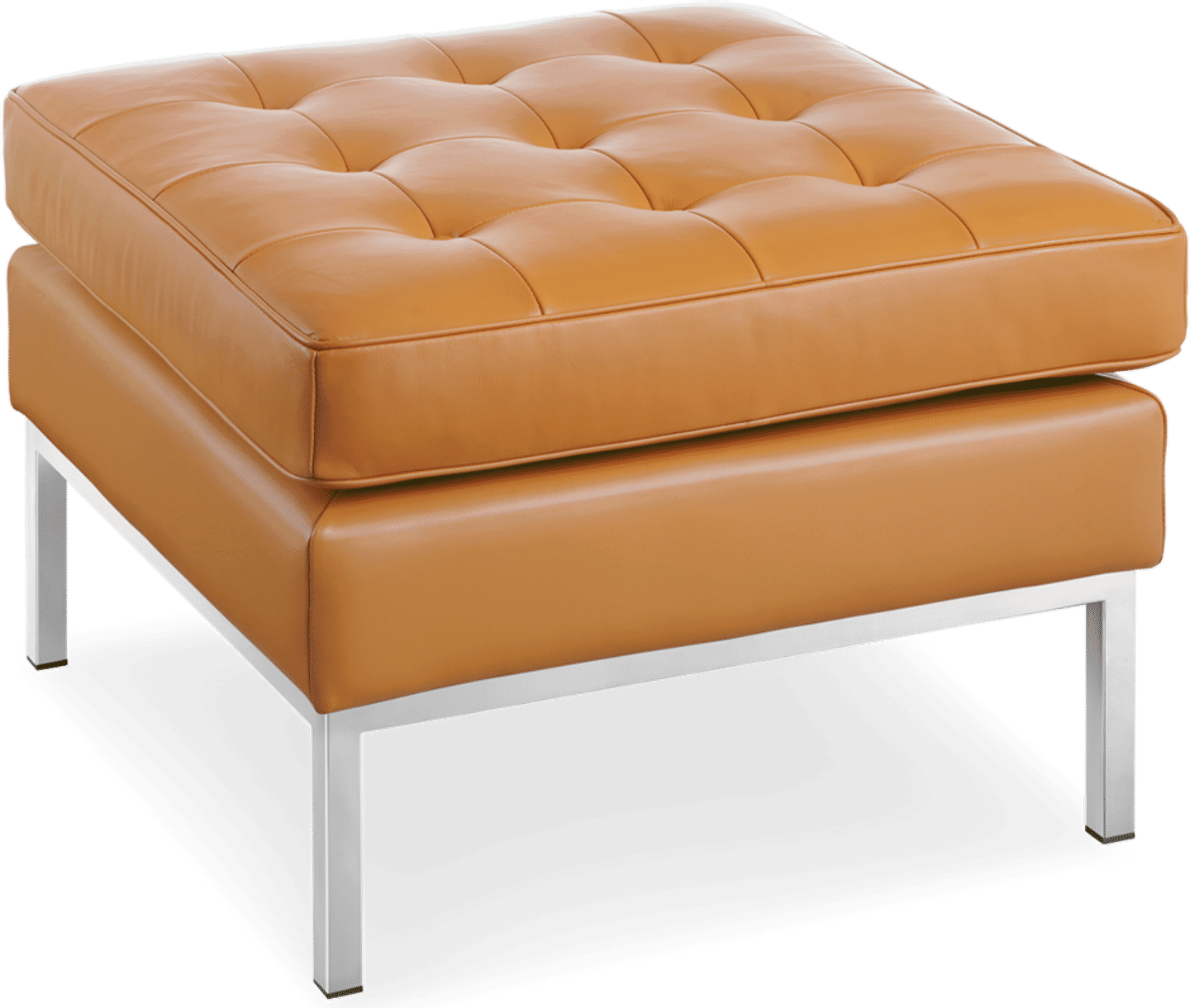 Leather camel deals ottoman