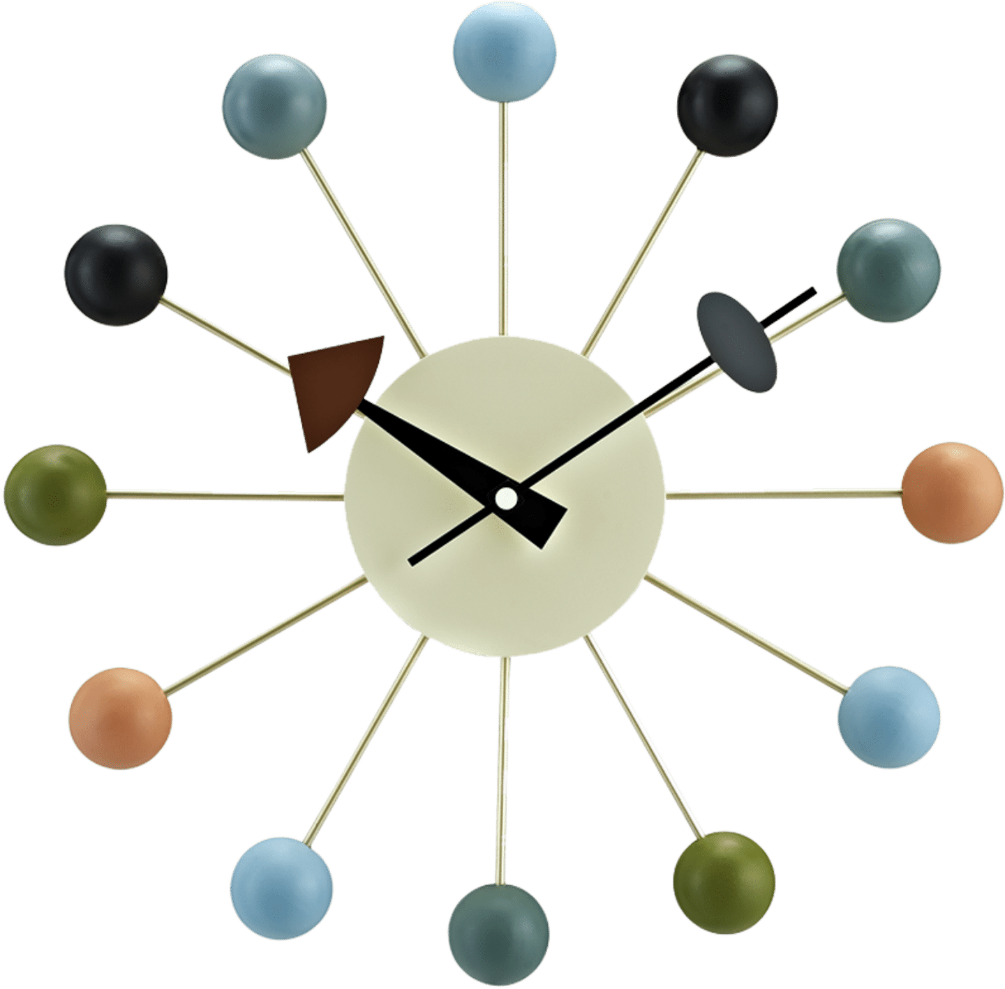 Reloj de bola Multicolor image.