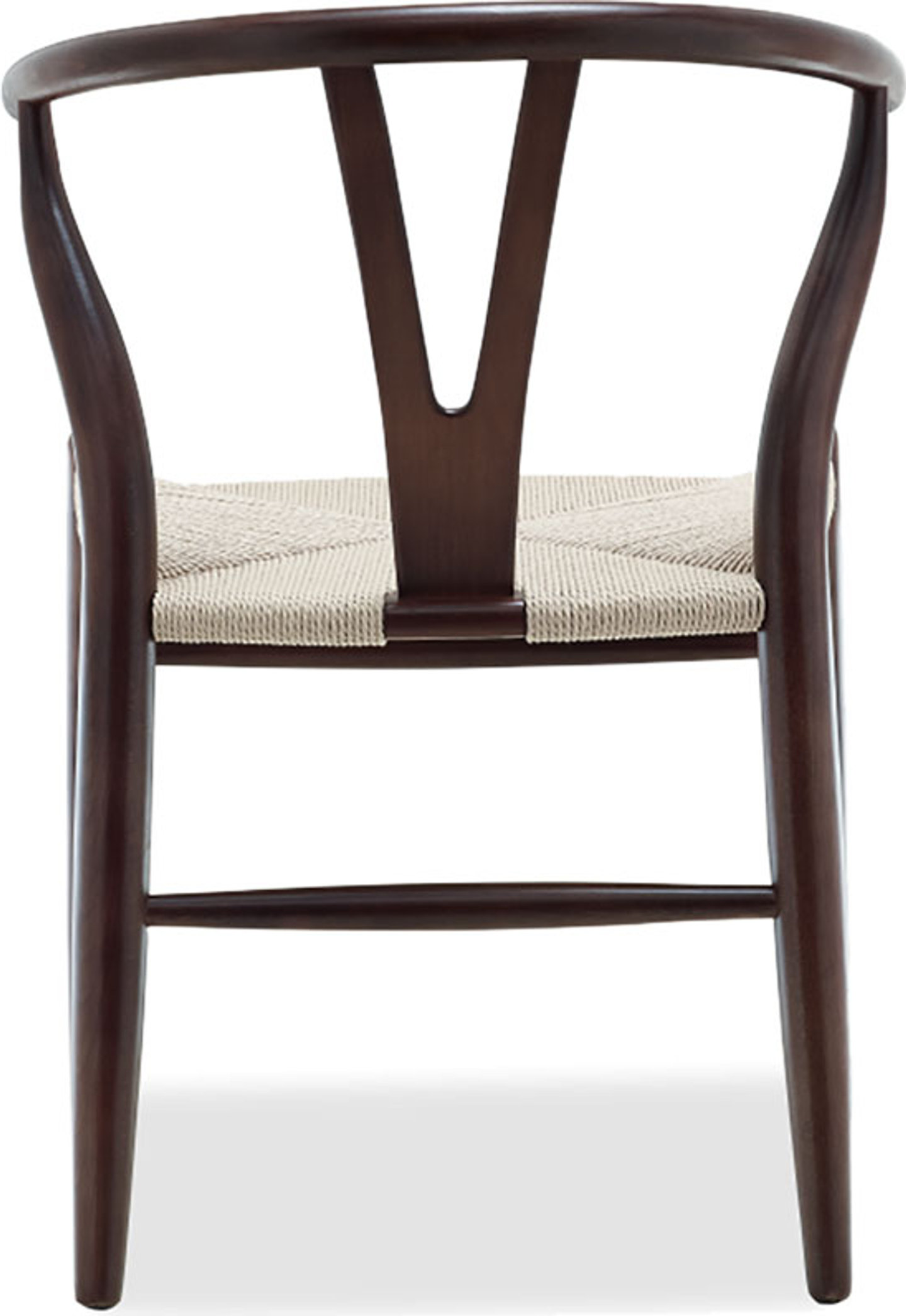 Silla Wishbone (Y) - CH24 Lacquered/Bordeaux image.