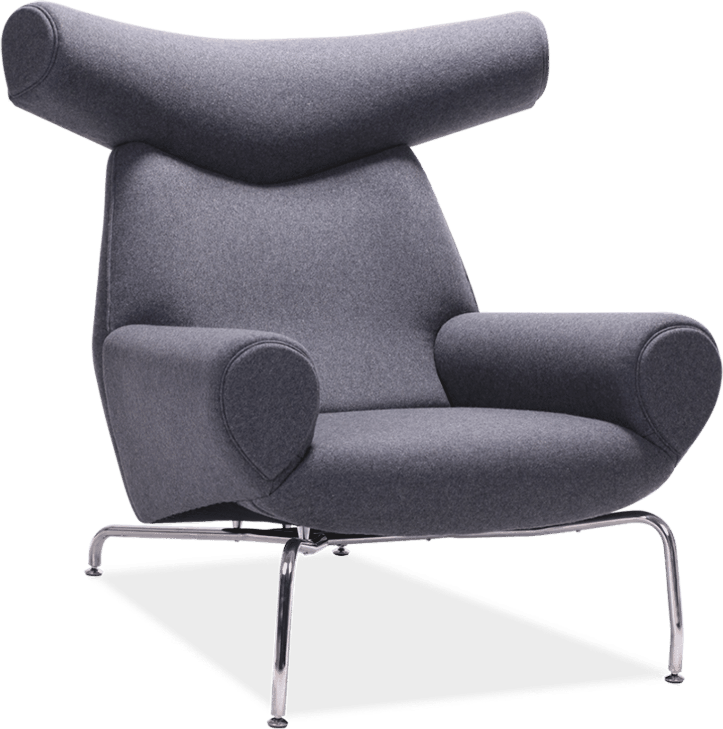 overtale raket Kriger OX Chair Wool/Charcoal Grey | Mobelaris