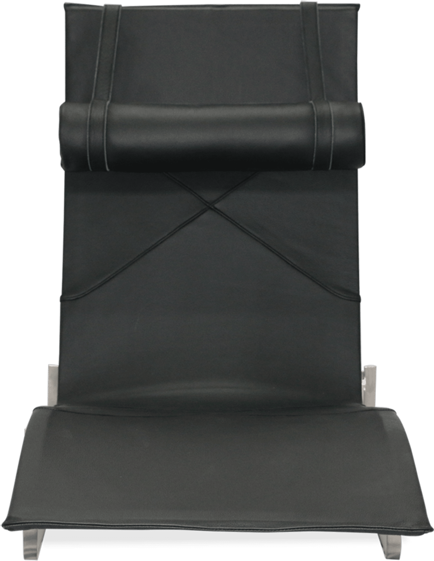 Chaise PK24 Italian Leather/Black image.