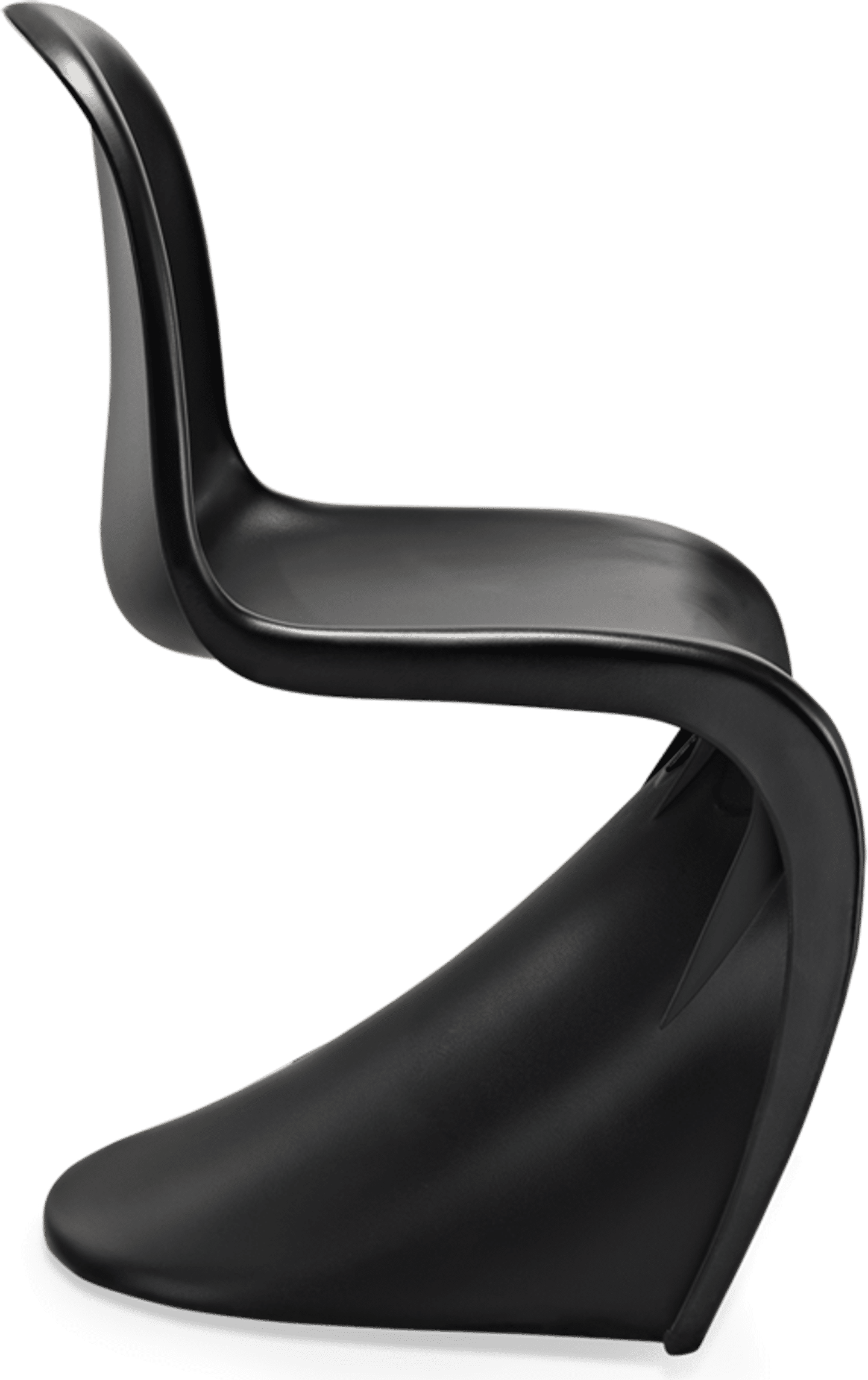 Panton S Chair  Black image.