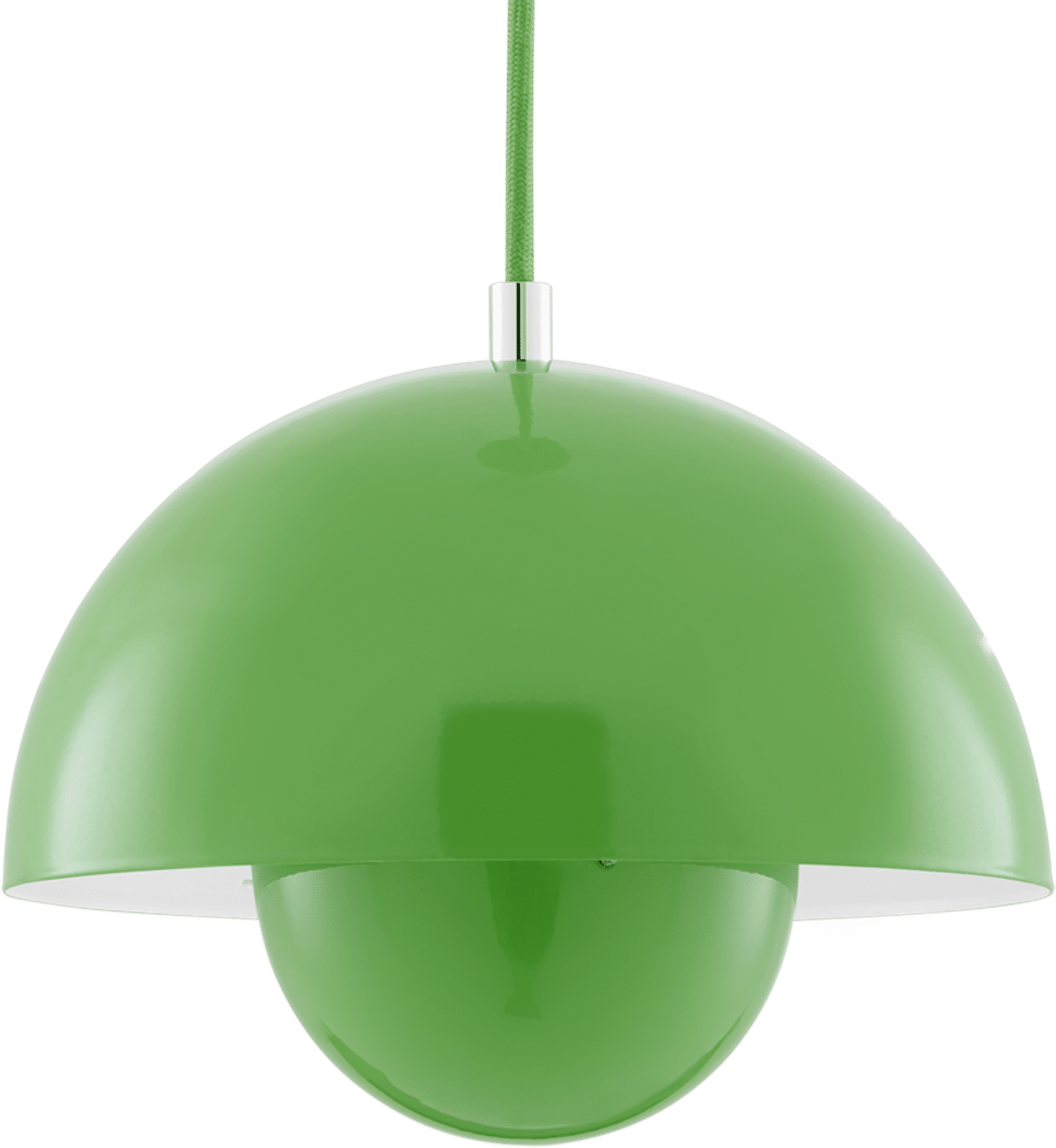 Bloempot Lamp Green image.