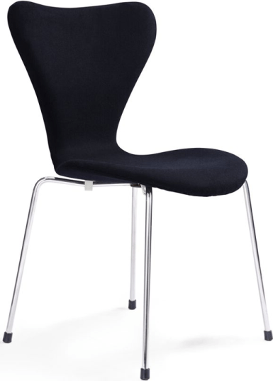 Series 7 Chair Upholstered Charcoal Grey image.