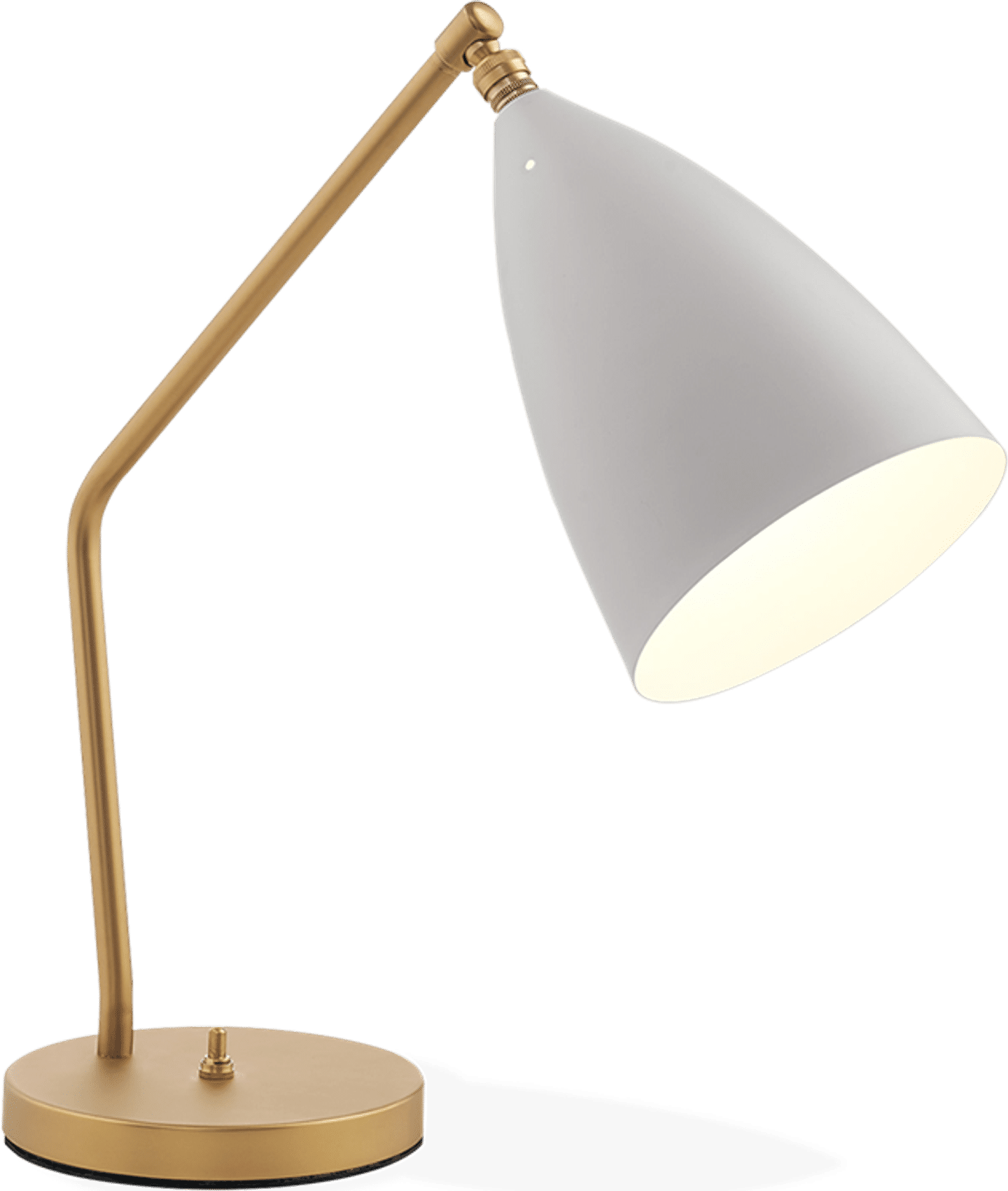 Lámpara de mesa estilo saltamontes White image.