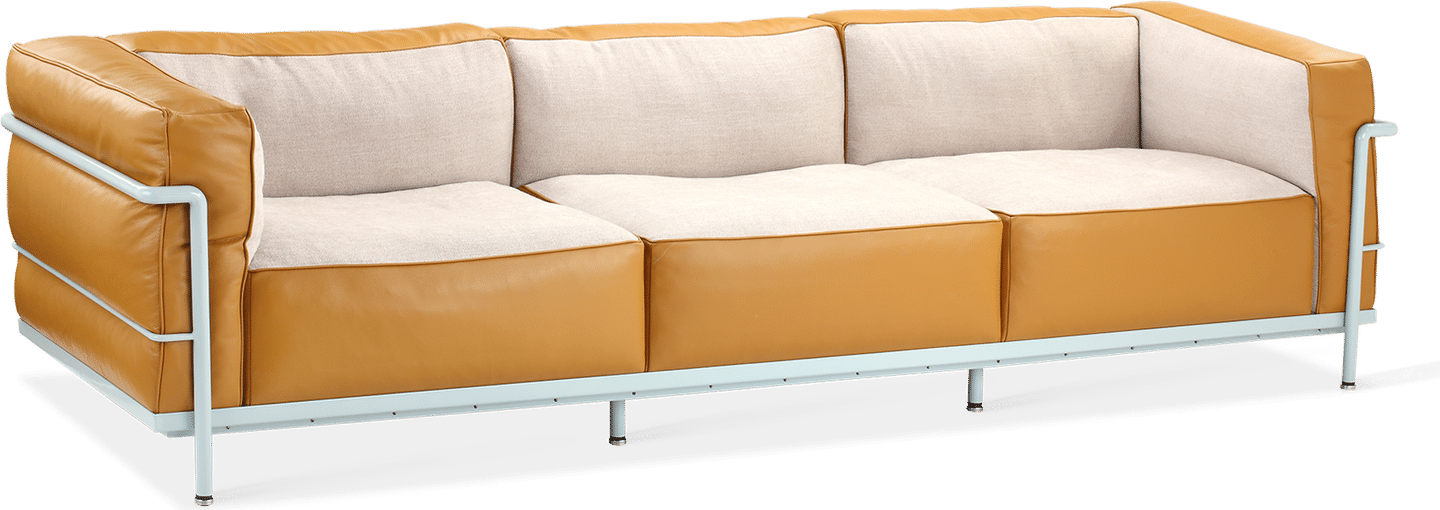 LC3 Style Grande 3-Sitzer Sofa - Sonderedition Camel image.