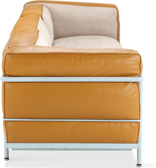 LC3 Style Grande 3-sitsig soffa - specialutgåva Camel image.
