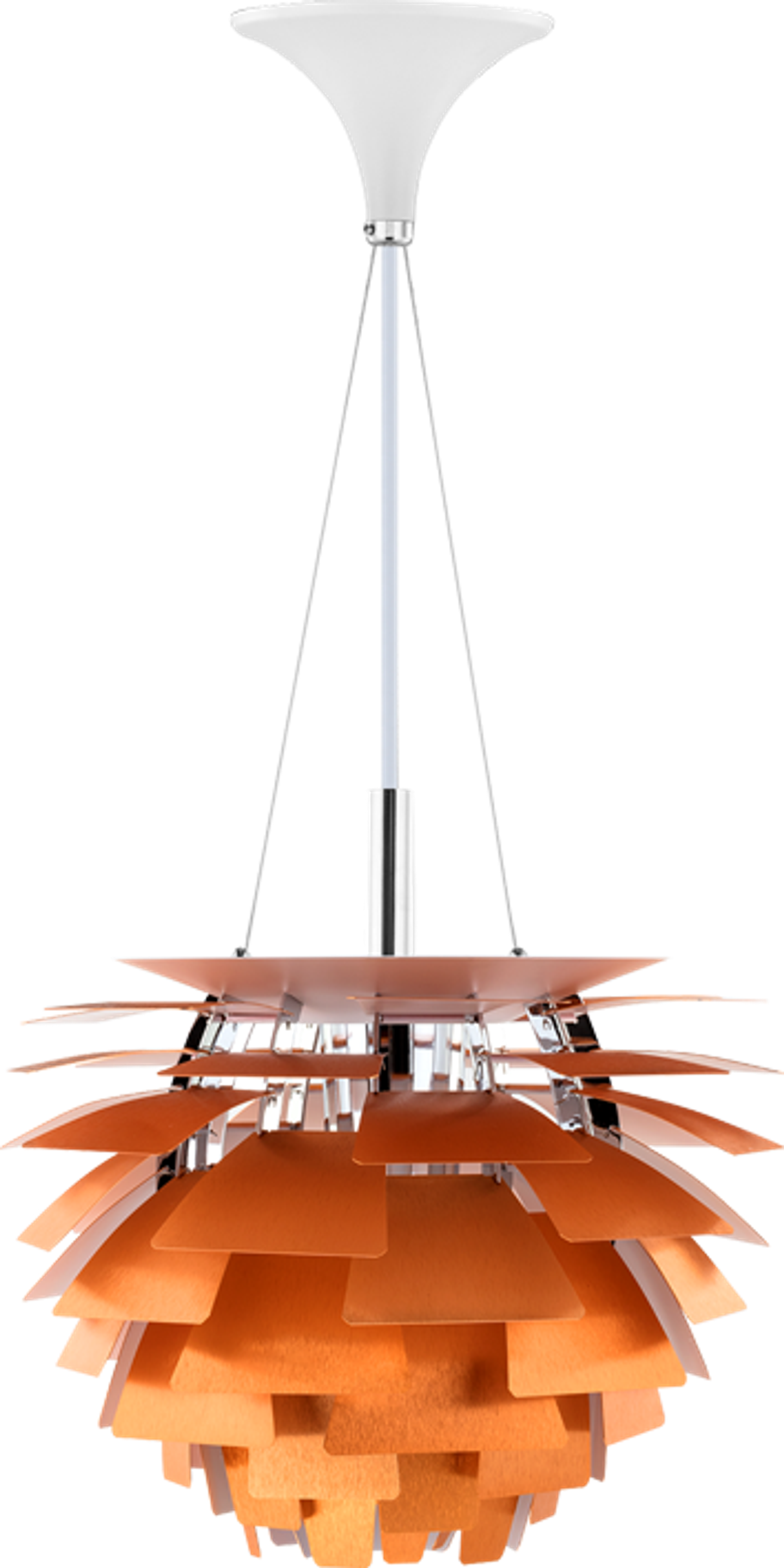 Artichoke Lamp  Copper/48 CM image.