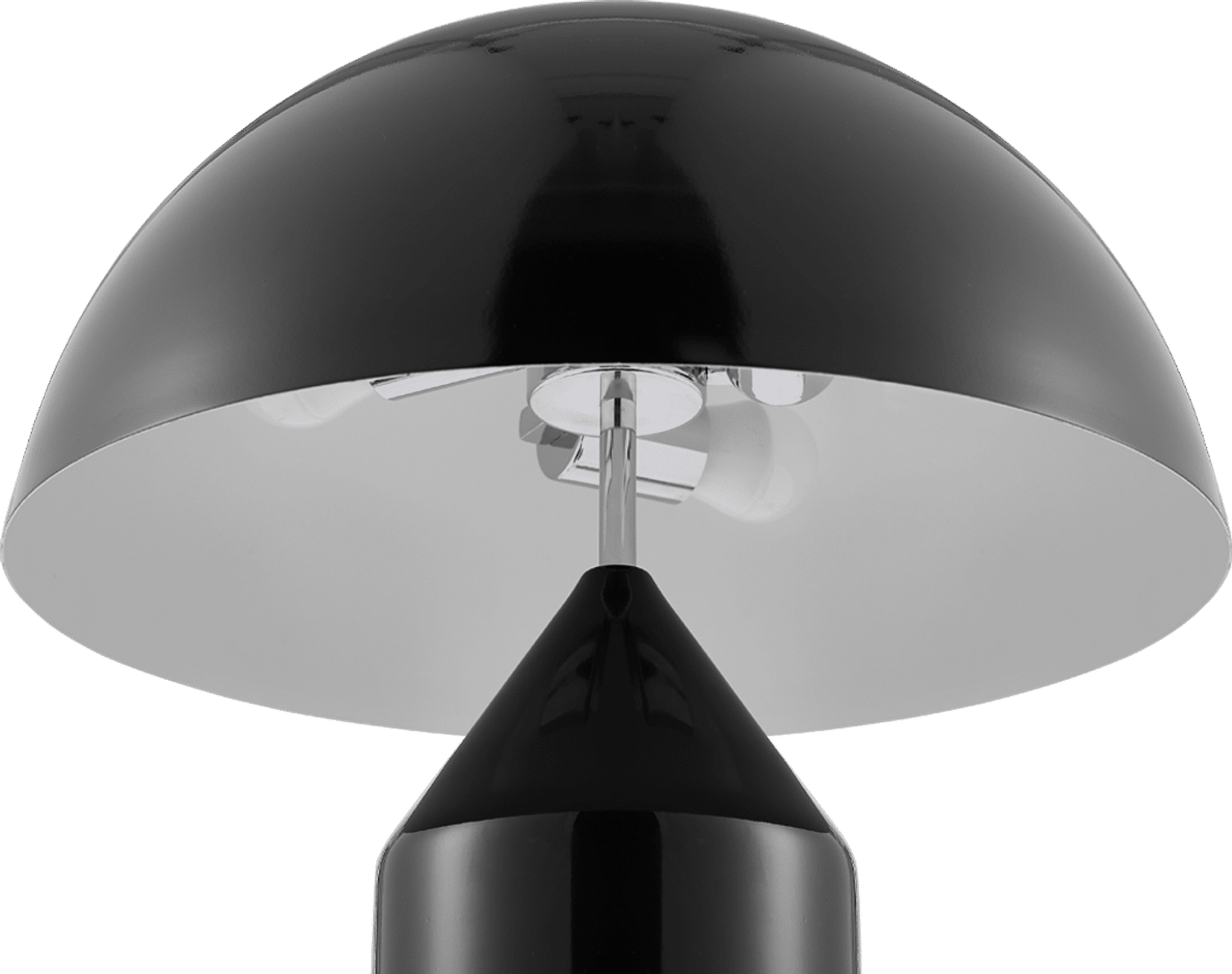 Lampe de table style Atollo Black image.