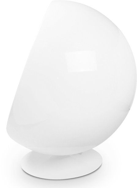 White hotsell ball chair