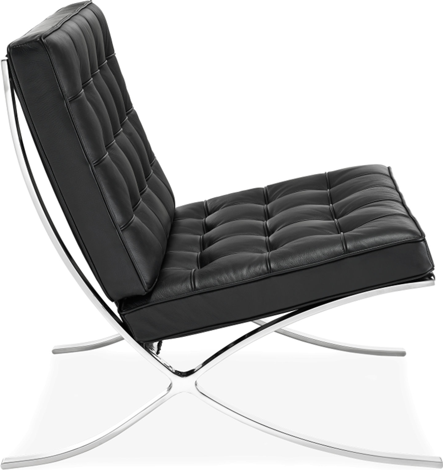 Mobelaris Premium Leather/Black | Chair Barcelona