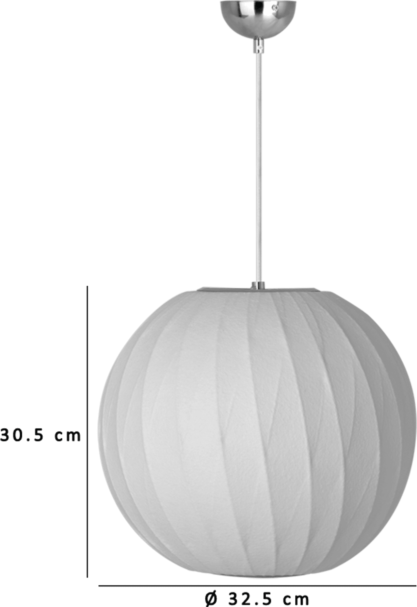 Boble lampe krysskryss ball Small image.