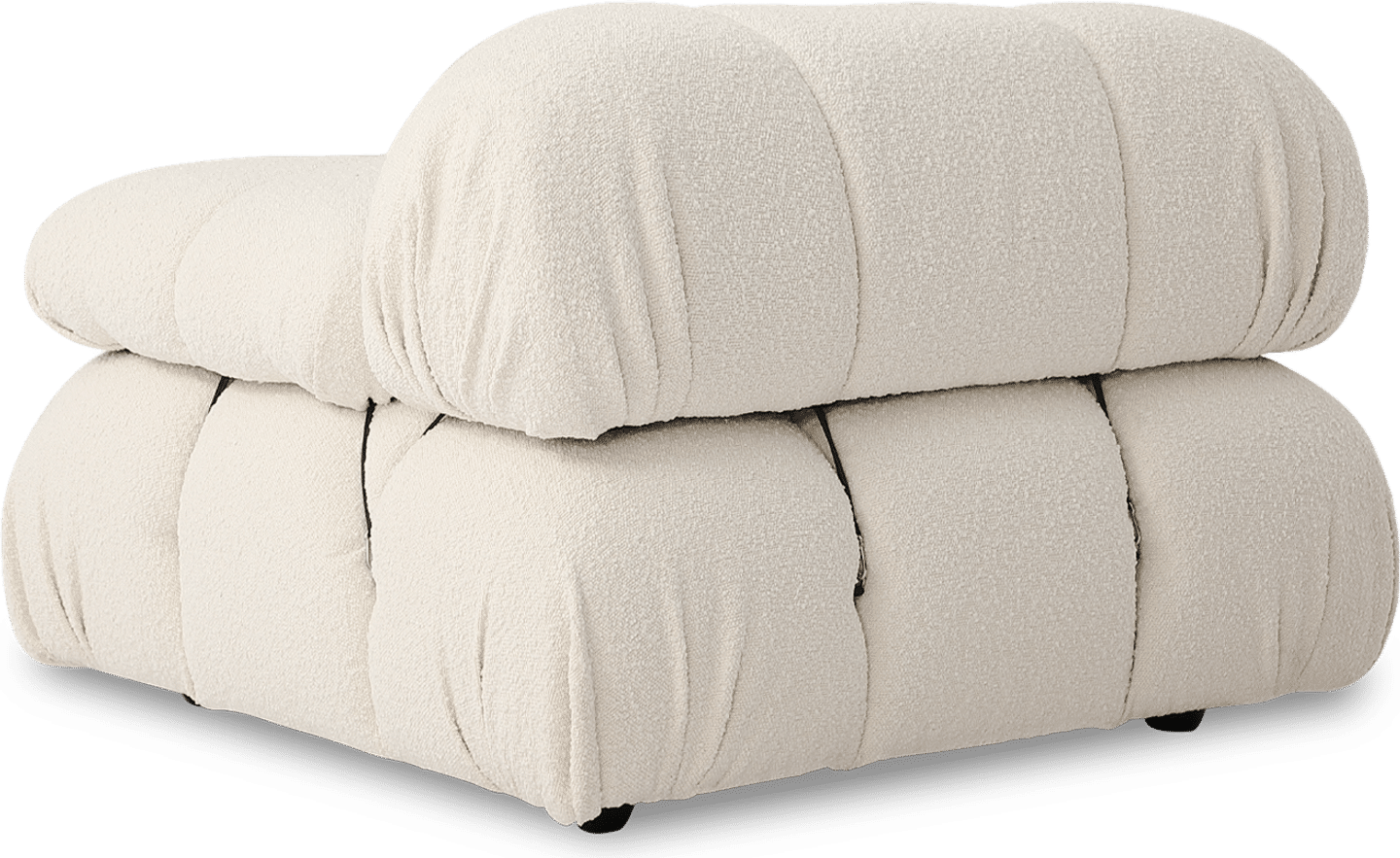 Camaleonda Style soffa med vänster arm Creamy Boucle/Boucle image.