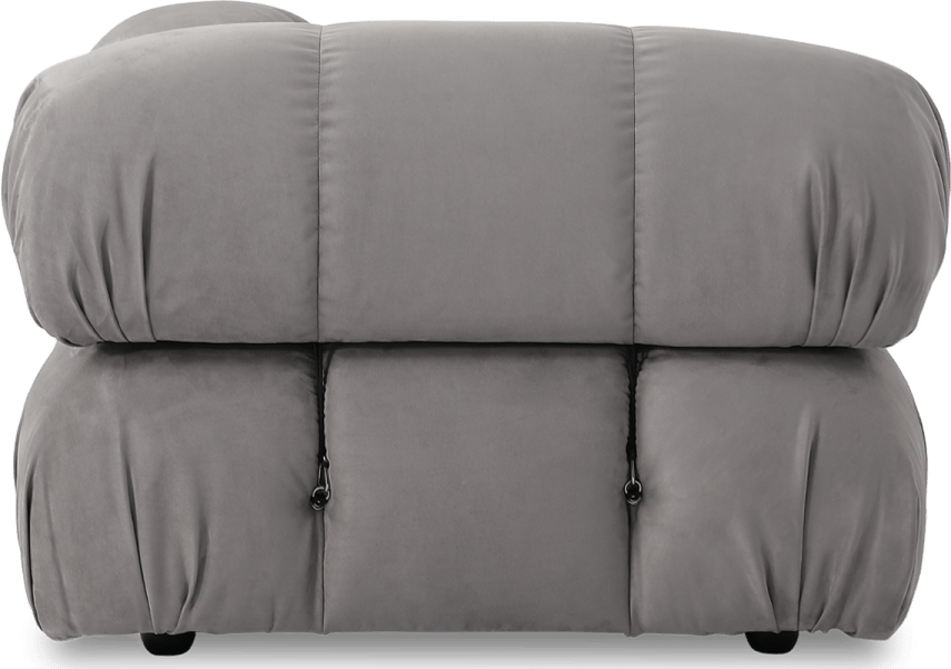 Camaleonda Style Corner Sofa - vänster armstöd Light Grey Alcantara/Alcantara image.