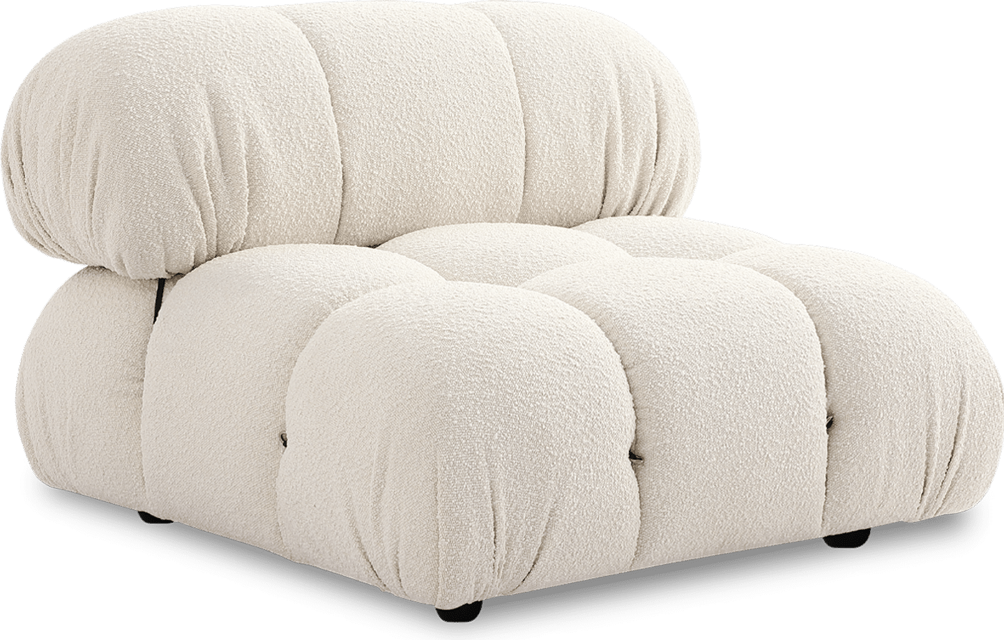 Camaleonda Style Lounge Sofa Creamy Boucle/Boucle image.