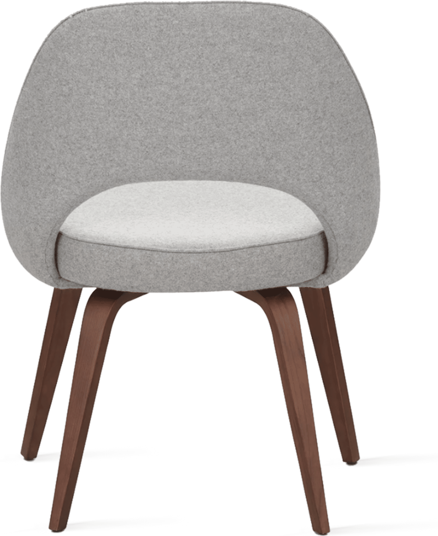 Executive Chair Armless Light Pebble Grey image.