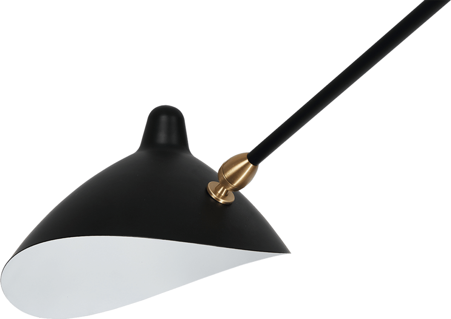 MCL-R6 stil modern hängande lampa Black image.