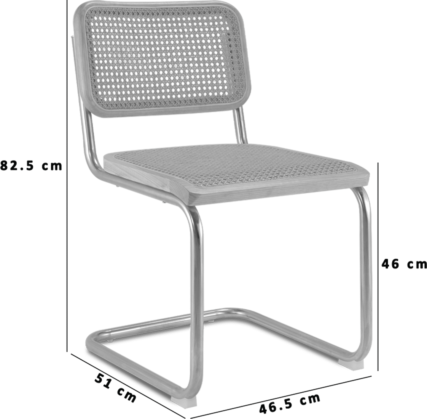 Cesca chair black frame 2025