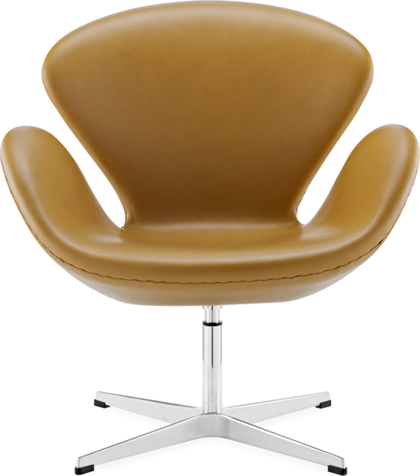 Swan chair store leather