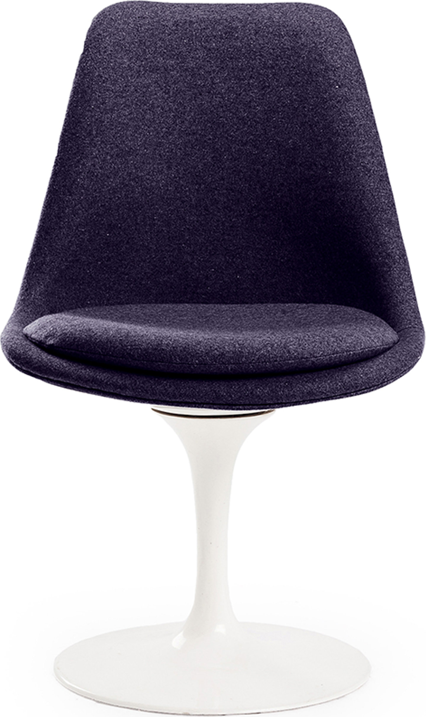 Tulip Chair Upholstered Black image.