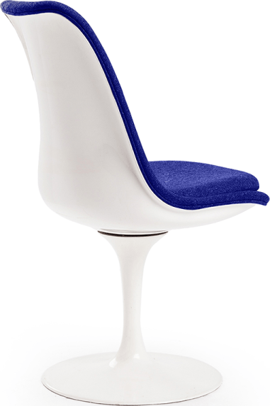Tulip Chair Upholstered Blue image.