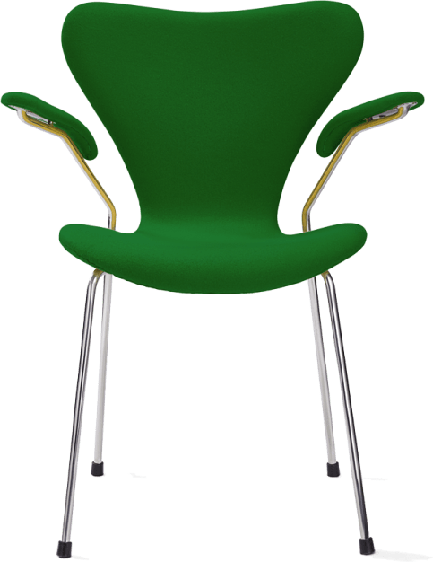 Series 7 Chair Carver  Green image.