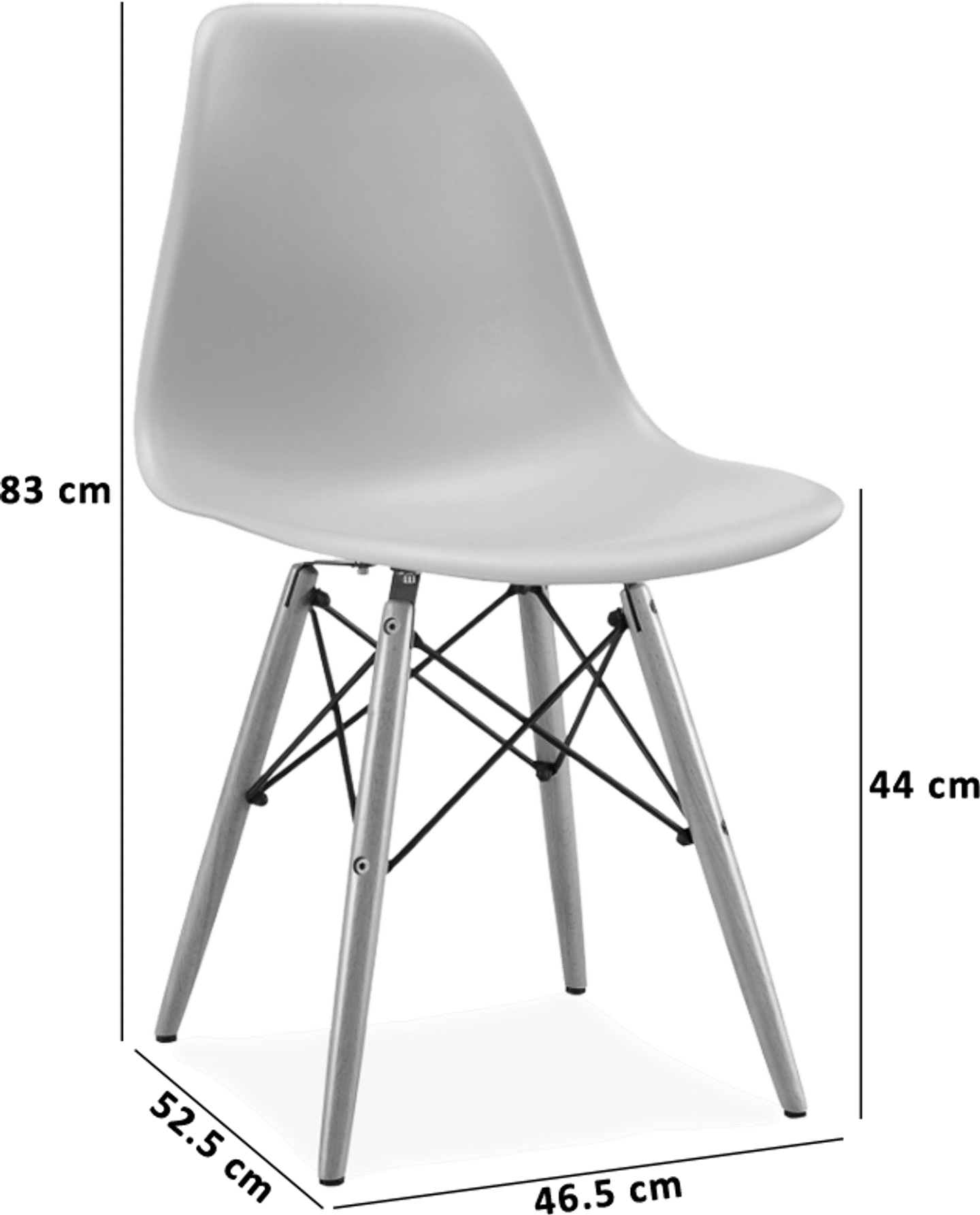 Teal eames style online chair