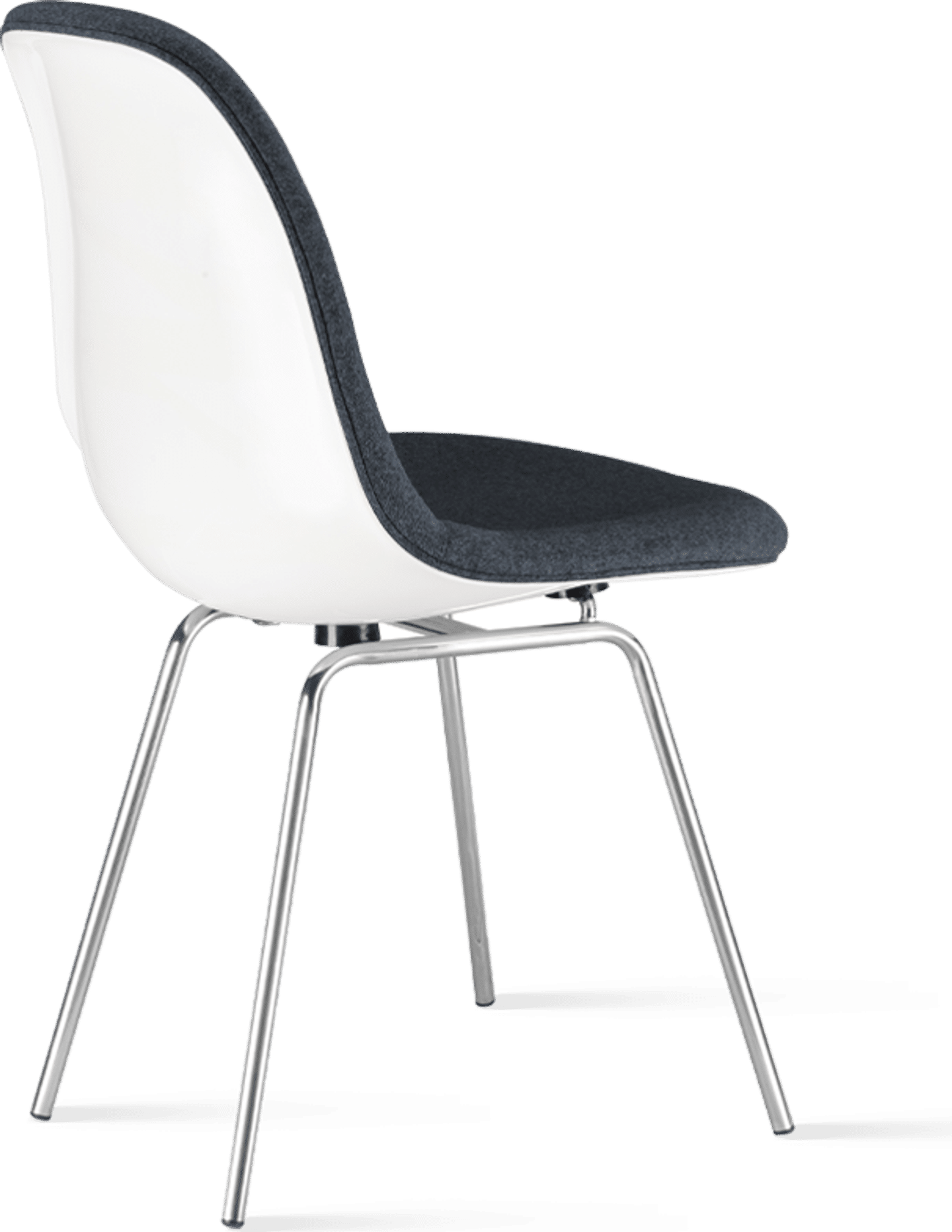DSX Style Upholstered Dining Chair Charcoal Grey image.