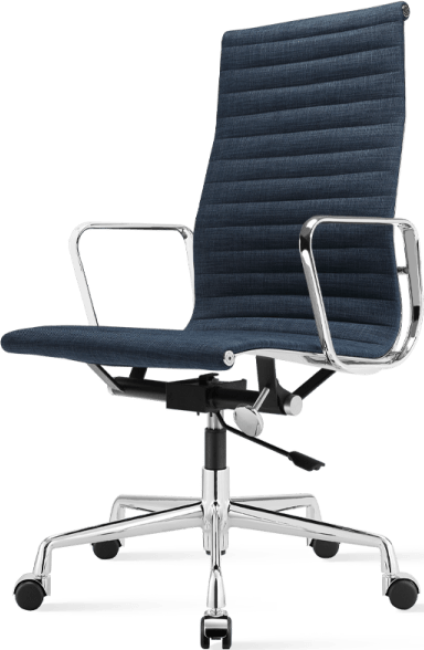 Eames Style Office Chair EA119 Fabric Blue image.