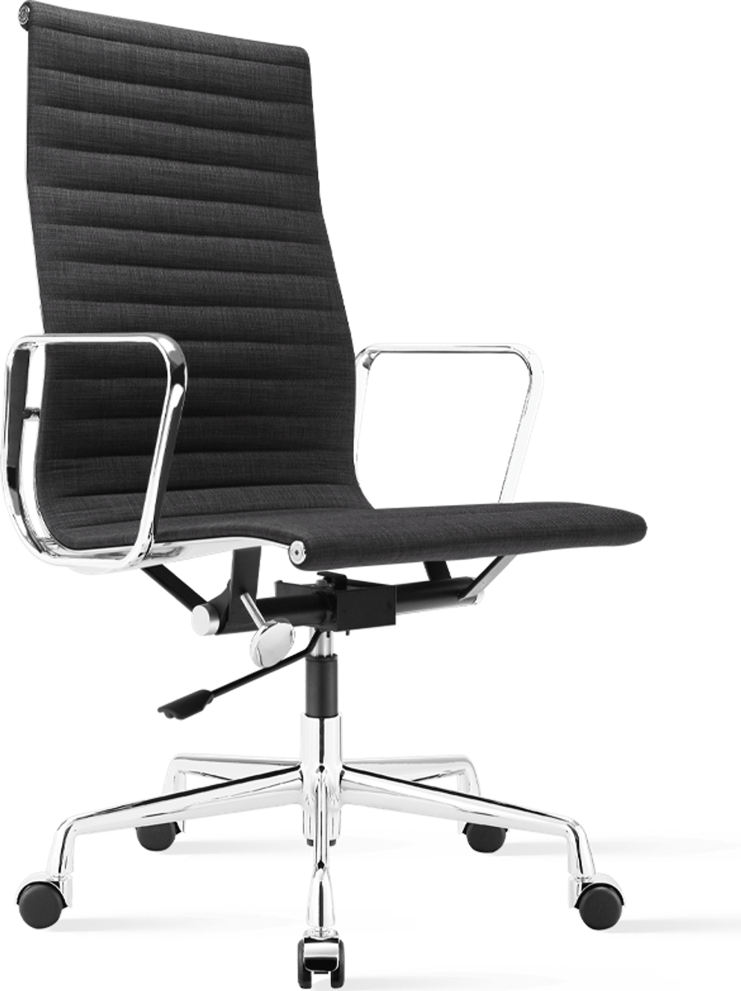 Eames Style Office Chair EA119 Fabric Dark Grey image.