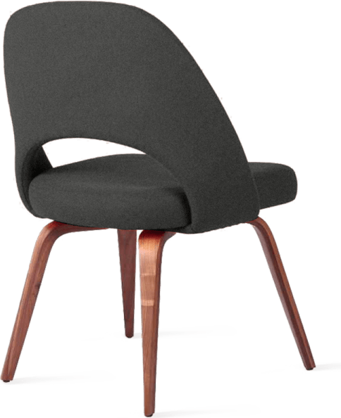 Executive Chair Armless Charcoal Grey image.