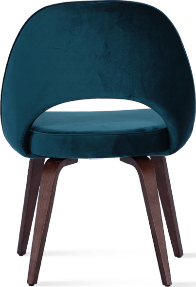 Executive stol uten armer - fløyel Dark Aqua Velvet image.