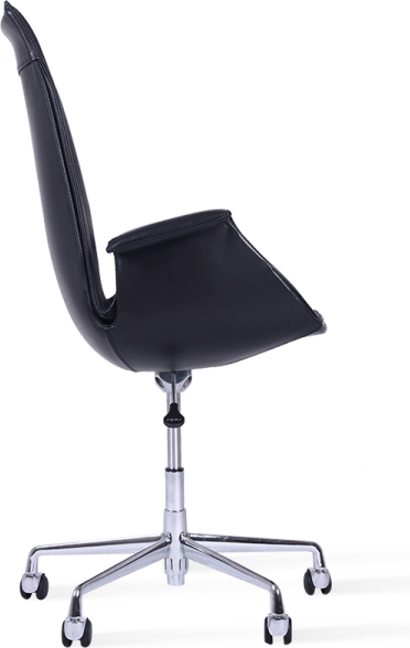 FK 6725 Tulip Lounge Chair - hjul Black  image.